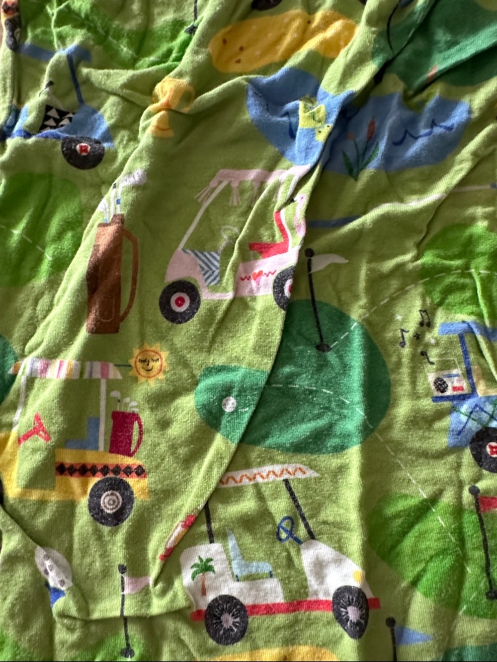 Little Sleepies golf two piece pajamas - Picture 2 of 3
